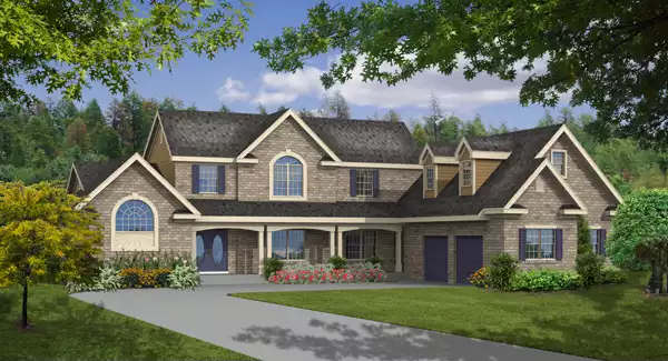 image of farmhouse plan 4391